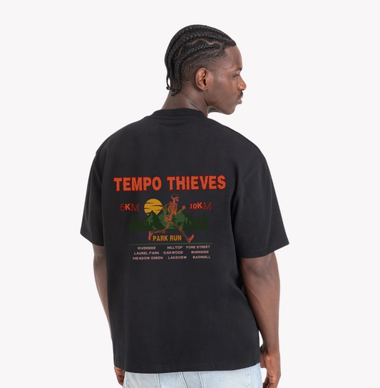Heavyweight Tee x Park Run Graphic